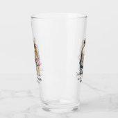 Verre Caution père et fille noire (10) (Gauche)