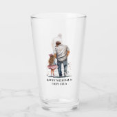 Verre Caution père et fille noire (14) (Dos)