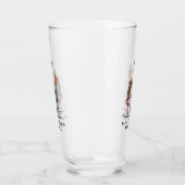 Verre Caution père et fille noire (14) (Gauche)