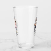 Verre Caution père et fille noire (3) (Droite)