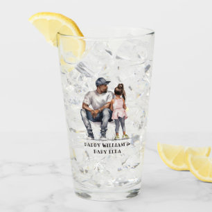Verre Caution père et fille noire (3)