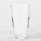 Verre Caution père et fille noire (5) (Gauche)