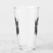 Verre Cavalier de moto de chimpanzé (Gauche)