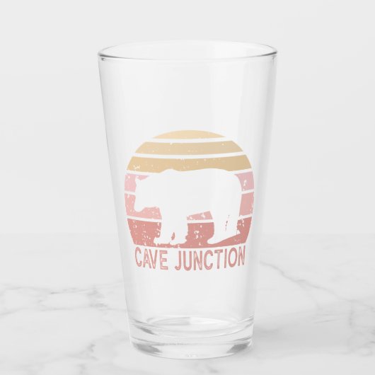 Verre Cave Junction Oregon Retro Bear (Devant)