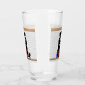 Verre CCB noir et blanc personnalisé du Jersey de (Droite)