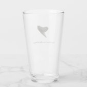 Verre Ce n’est pas la dent d’un requin. (Dos)