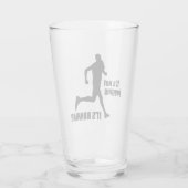 Verre Ce n'est pas Jogging qu'il tourne (Dos)