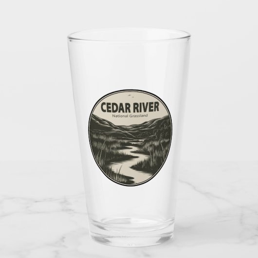Verre Cedar River National Grassland Stream (Devant)