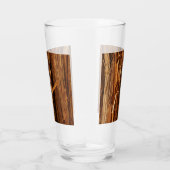 Verre Cèdre texturé en écorce de bois (Droite)