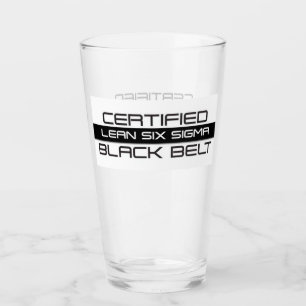 Verre Ceinture noire Lean Six Sigma