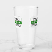 Verre Ceinture verte Lean Six Sigma (Droite)