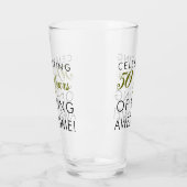 Verre Célébrant 50 ans étant impressionnants (Gauche)