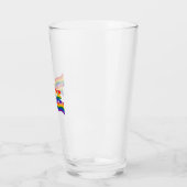 Verre Célébration arc-en-ciel de la fierté (Gauche)