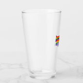 Verre Célébration arc-en-ciel de la fierté (Droite)