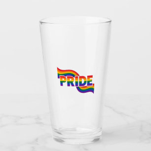Verre Célébration arc-en-ciel de la fierté