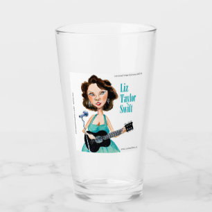 Verre Célébrité soigneusement mélangée bouge vite