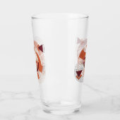 Verre Cercles Harmonieux de Fleurs d'Oranger (Gauche)