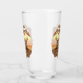 Verre Cerf blanc en automne Nouvelle-Angleterre Couleurs (Gauche)