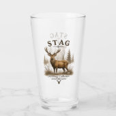 VERRE CERF – COLLECTION DE CHASSE (Dos)