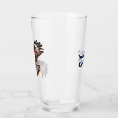 Verre Cerf-volant rouge (Gauche)