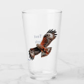 Verre Cerf-volant rouge (Devant)