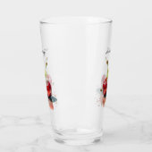 Verre Cerises amoureuses en Aquarelle, sur mesure (Gauche)