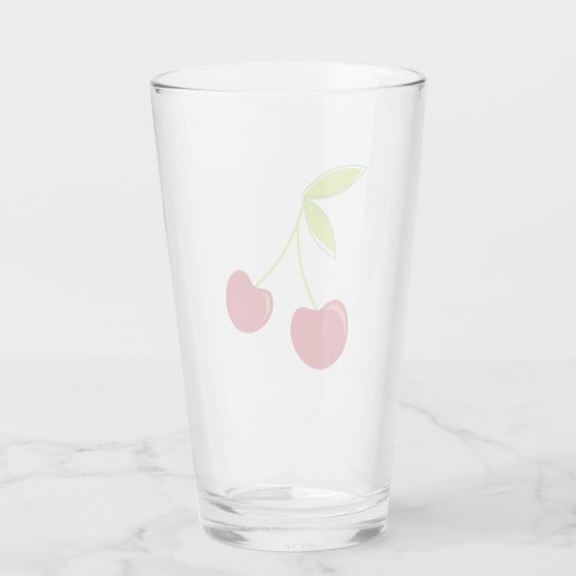 Verre Cerises rouges (Dos)