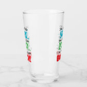 Verre Certains ont le cerveau et la beauté (Gauche)