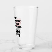 Verre Cerveau blessé Noir (Gauche)