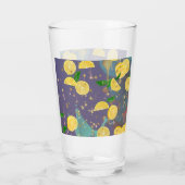 Verre C'est des oranges qui tombent (Dos)