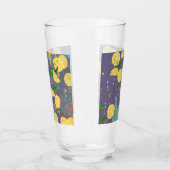 Verre C'est des oranges qui tombent (Gauche)