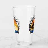 Verre C'est la conception de coucher de soleil tropical  (Gauche)