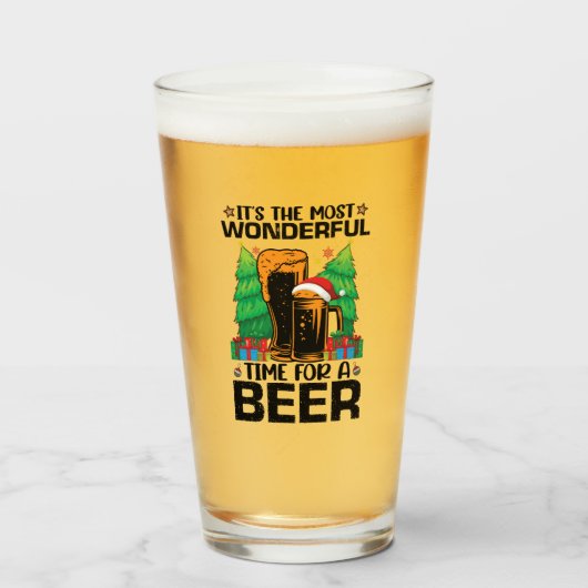 Verre C'est la période la plus merveilleuse pour un Père (Devant (rempli))