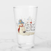 Verre C'est le moment le plus merveilleux de l'année bon (Dos)