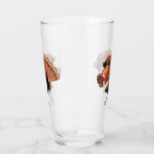 Verre C'est l'heure de la Turquie avec Red Checker Boire (Gauche)