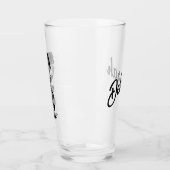 Verre C'est l'horloge du vin (Gauche)