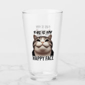 Verre C'est mon joyeux visage (Devant)