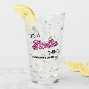 Verre C'est Sheila que tu ne comprendrais pas