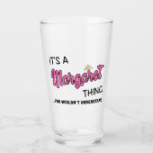 Verre C'est une chose Margaret que tu ne comprendrais pa (Devant)