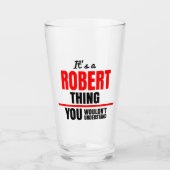 Verre C'est une chose Robert que vous ne comprendriez pa (Devant)