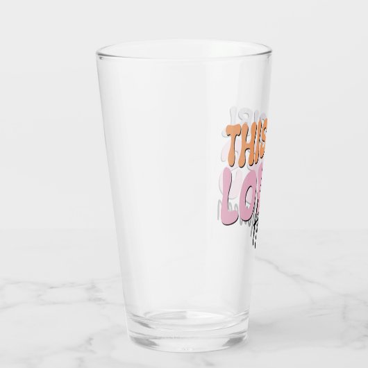 Verre Cette fille adore Halloween (Droite)