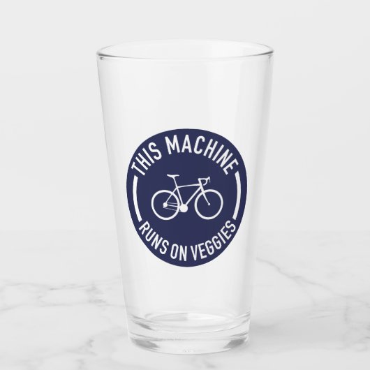 Verre Cette Machine Fonctionne Sur Un Vélo Légume (Devant)