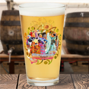 Verre Ceviche Danseuses du Festival Mexicain 2549 Bière