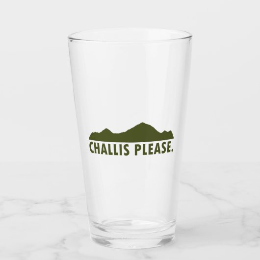 Verre Challis Idaho S'Il Vous Plaît (Devant)