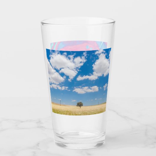 Verre champ ensoleillé (Devant)