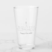 Verre Chanoukah (Dos)