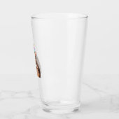 Verre Chapeau de fête d'anniversaire de paresseux gros c (Gauche)