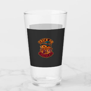 Verre Chapeau de sorcière de citrouille d'Halloween Tric
