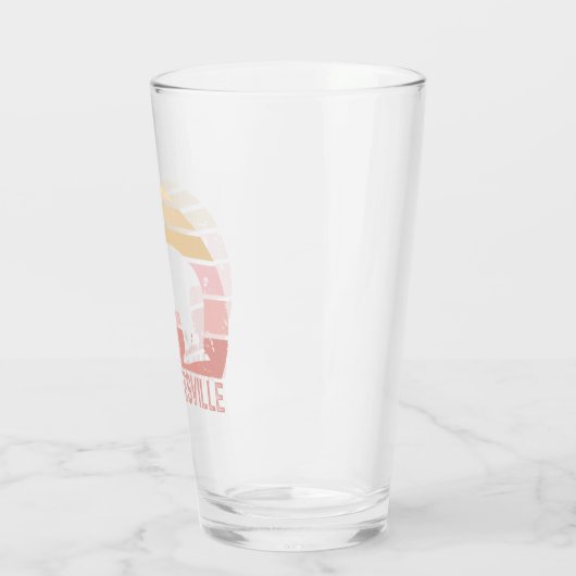 Verre Charlottesville Virginia Retro Bear (Gauche)