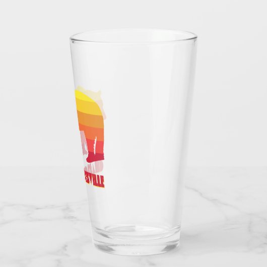 Verre Charlottesville Virginie Ours arc-en-ciel (Gauche)